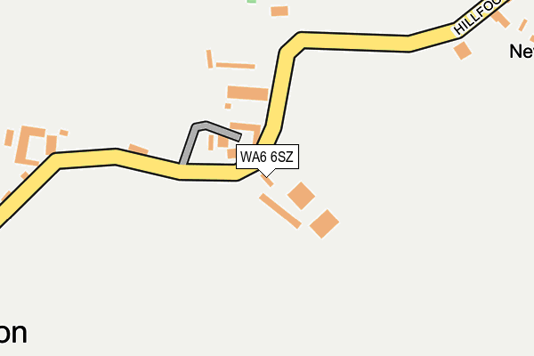 WA6 6SZ map - OS OpenMap – Local (Ordnance Survey)