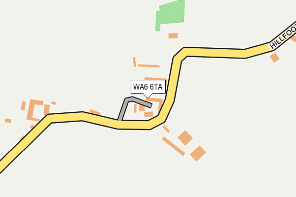 WA6 6TA map - OS OpenMap – Local (Ordnance Survey)