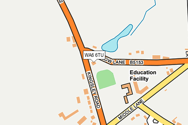 WA6 6TU map - OS OpenMap – Local (Ordnance Survey)