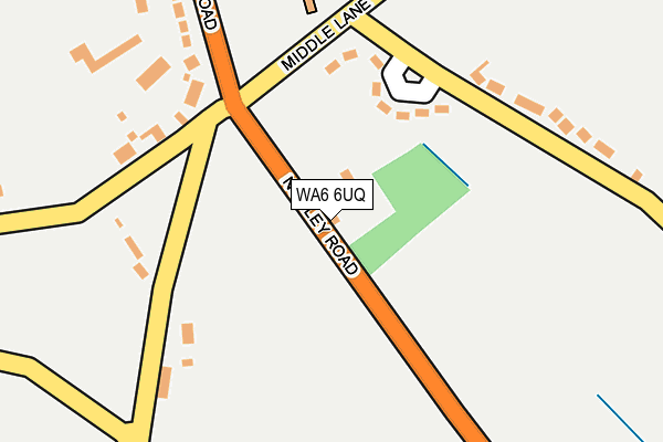 WA6 6UQ map - OS OpenMap – Local (Ordnance Survey)