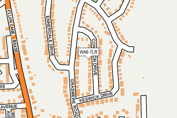 WA6 7LR map - OS OpenMap – Local (Ordnance Survey)
