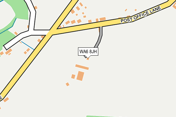 WA6 8JH map - OS OpenMap – Local (Ordnance Survey)