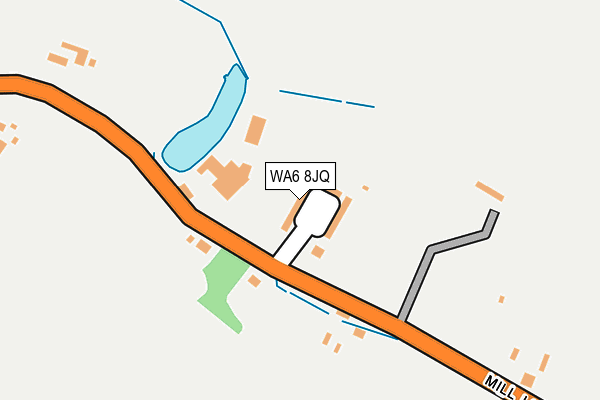 WA6 8JQ map - OS OpenMap – Local (Ordnance Survey)