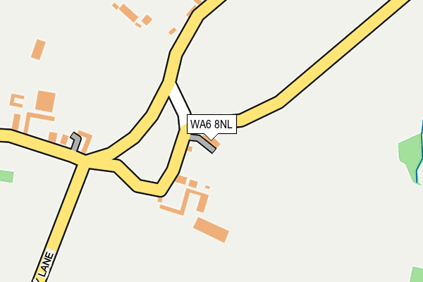 WA6 8NL map - OS OpenMap – Local (Ordnance Survey)