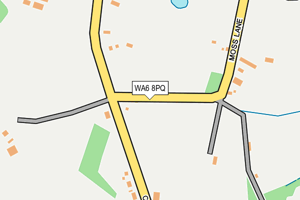 WA6 8PQ map - OS OpenMap – Local (Ordnance Survey)