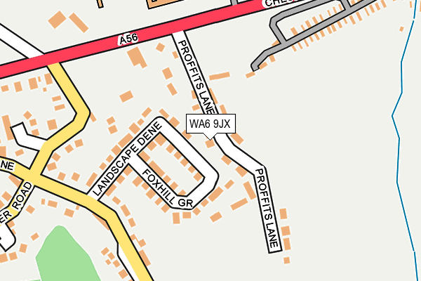 Map of FULTON 6810 LIMITED at local scale