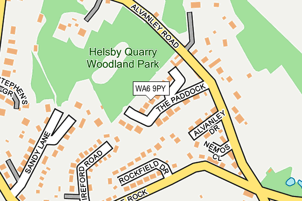 Map of DAVIES TRADING LTD at local scale