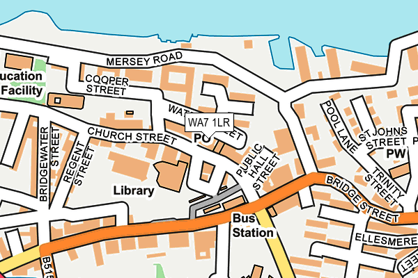 WA7 1LR map - OS OpenMap – Local (Ordnance Survey)