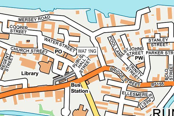 Map of RUTTER (SHE) CONSULTANCY LTD at local scale