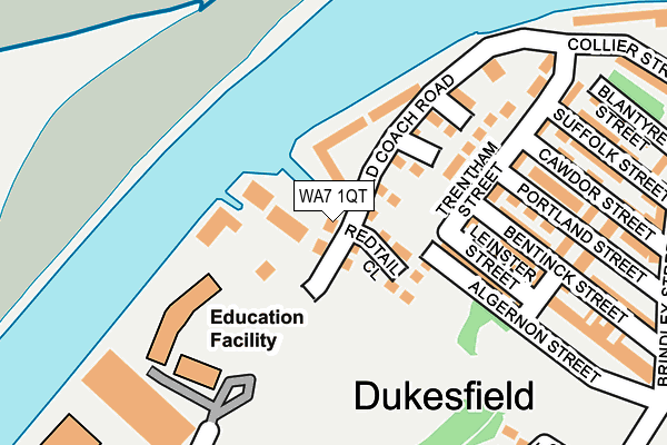 Map of QUINNPRIORTRAINING LTD at local scale