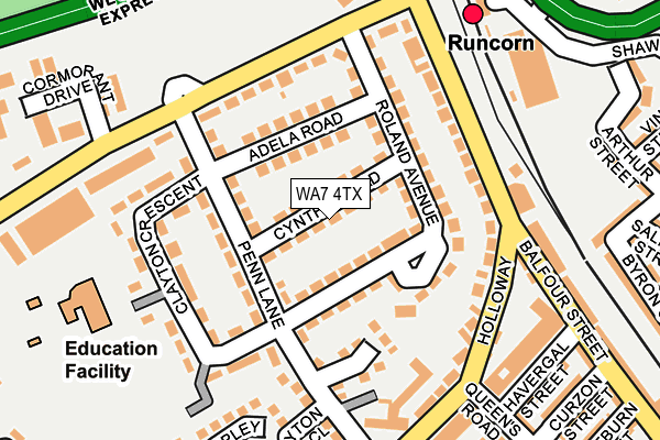 Map of EASIBUY LTD at local scale