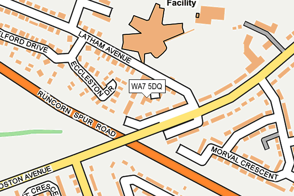 WA7 5DQ map - OS OpenMap – Local (Ordnance Survey)