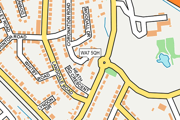 WA7 5QH map - OS OpenMap – Local (Ordnance Survey)