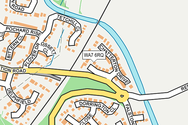 WA7 6RQ map - OS OpenMap – Local (Ordnance Survey)