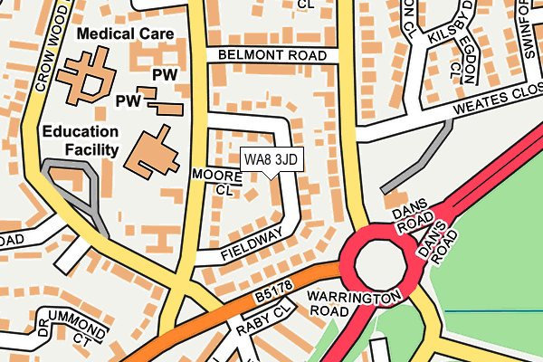 Map of TW SOFTWARE LIMITED at local scale