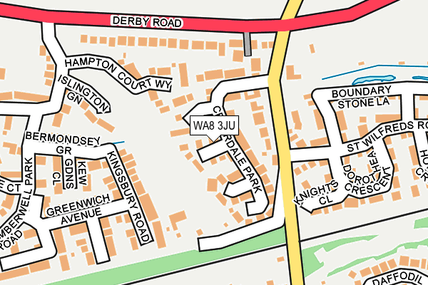 Map of OLIVIA BARBER LTD. at local scale