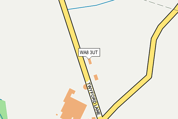 WA8 3UT map - OS OpenMap – Local (Ordnance Survey)
