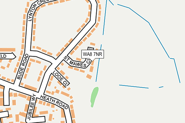 WA8 7NR map - OS OpenMap – Local (Ordnance Survey)