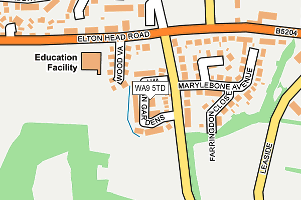 Map of POWER EFFICIENT SOLUTIONS LTD at local scale