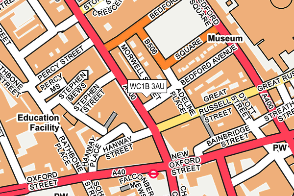 Map of BRADLOW LIMITED at local scale