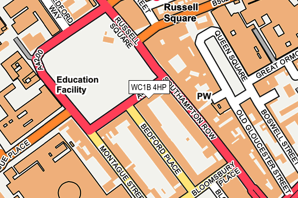 Map of 19 WADHAM GARDENS FREEHOLD LIMITED at local scale