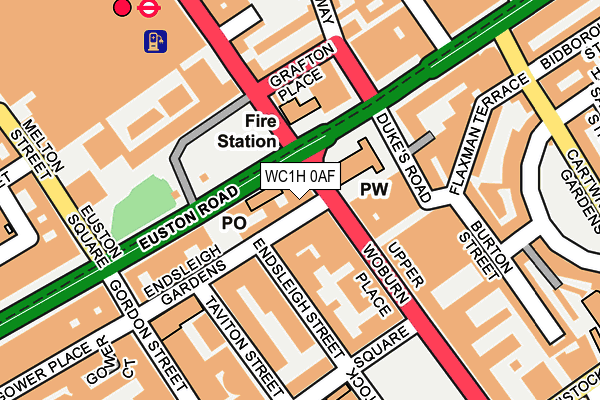 Map of BRAMWELL MEWS (ISLINGTON) LIMITED at local scale