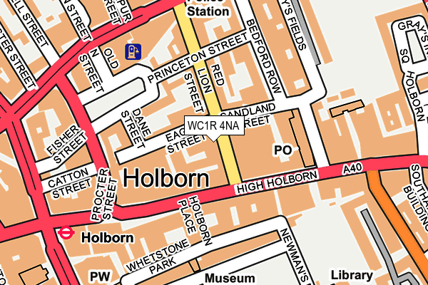 Map of CUSTOM HOUSE CITY LIMITED at local scale