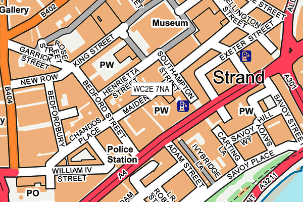 Map of STARDANCED LTD at local scale