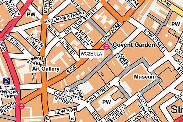 Map of CONTENTED PROPERTY DEVELOPERS LTD. at local scale