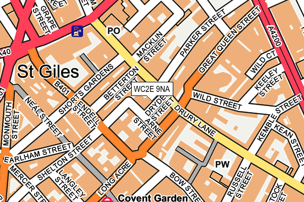 Map of BIRNAM WOOD FILMS LIMITED at local scale