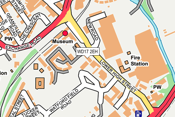 Map of BM CARS WATFORD LTD at local scale
