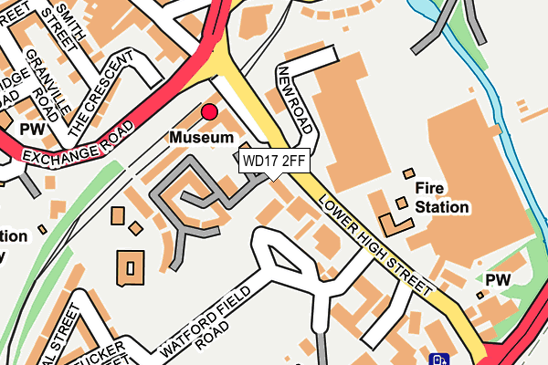 Map of WATLING STREET RESIDENTS ASSOCIATION LIMITED at local scale
