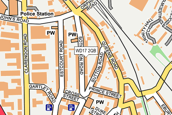 Map of VELTON IT SOLUTIONS LTD at local scale