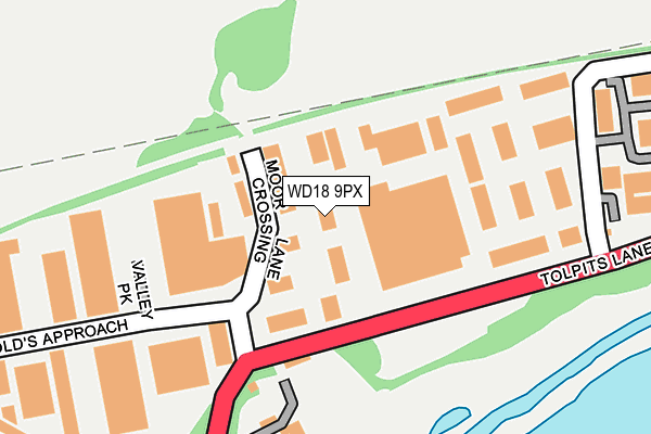 Map of AMBLECOTE HOMES LIMITED at local scale
