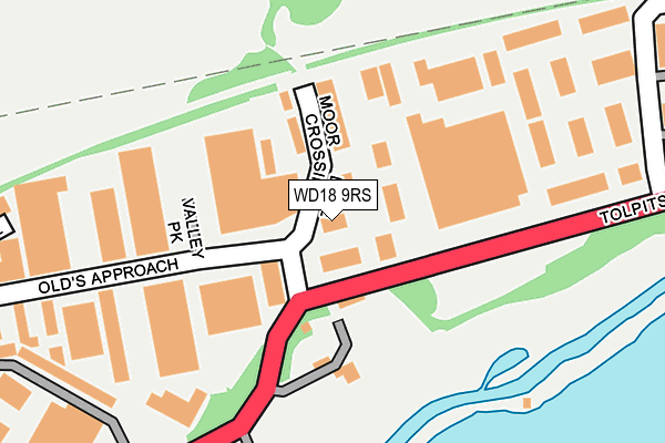 Map of TOTAL PERIMETER PROTECTION LTD at local scale