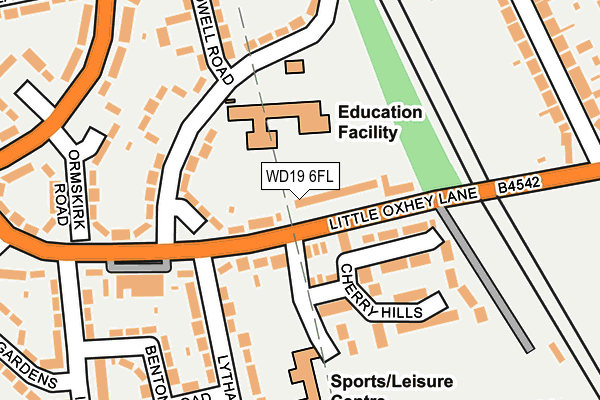 Map of LUKY TRANSPORT LTD at local scale