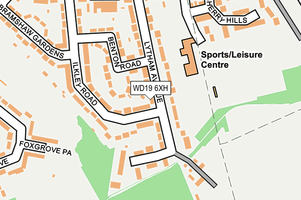 Map of CUT AND SHUTTER LTD at local scale