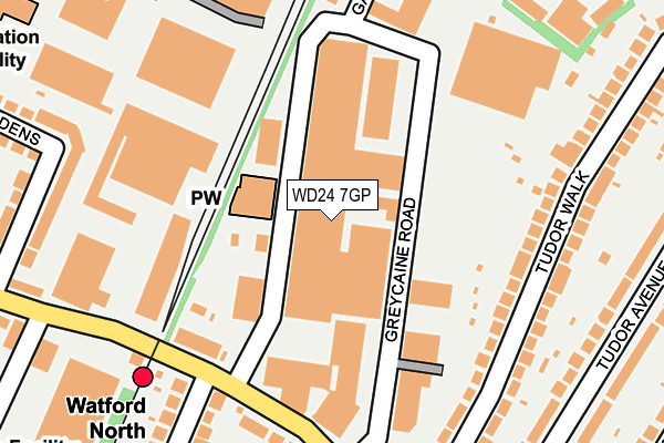 Map of ROY NUT FOODS LTD at local scale