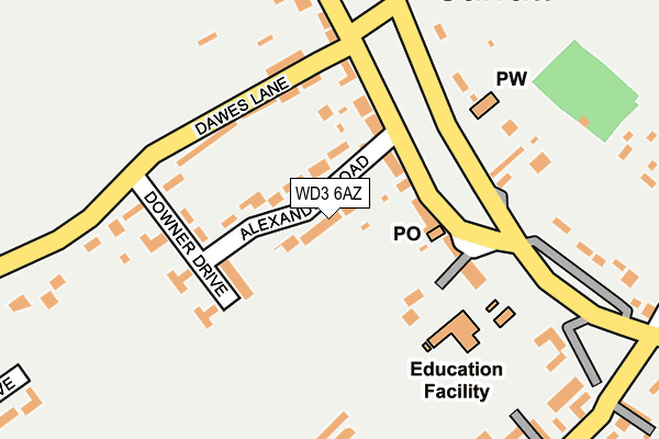 Map of BUCKS PLUMBING SERVICES LIMITED at local scale