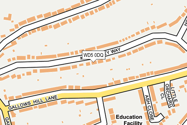 Map of ENCHANTED HARLEY CLINIC LTD at local scale