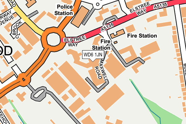 Map of CASTLE ROAD HOMES LIMITED at local scale