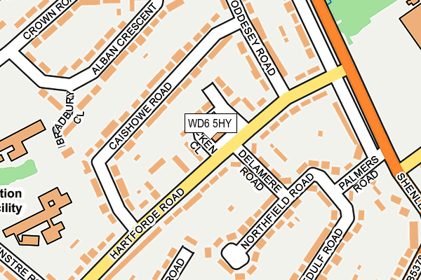 Map of D&J TANS UK LTD at local scale