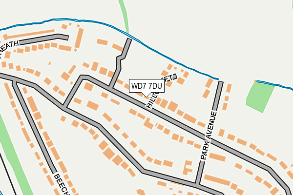 Map of TUDOR ROAD ESTATE (LONDON) LIMITED at local scale