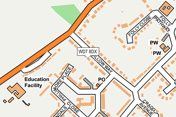 Map of WAINSTEIN PT LTD at local scale