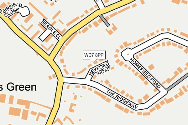Map of OSOTECH LTD at local scale