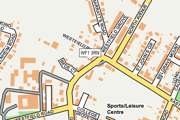 Map of BEDE HOUSE PROPERTY MANAGEMENT COMPANY LIMITED at local scale
