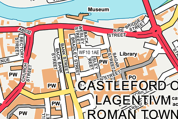 Map of CASTLE WATER BATHROOMS LTD at local scale