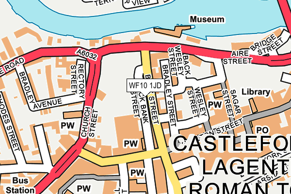 Map of CHAPTER ROOMS LTD at local scale