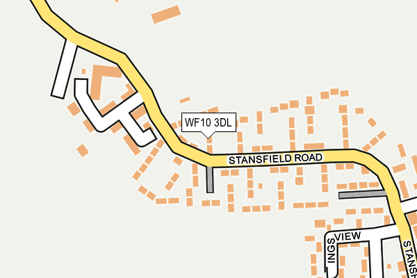 WF10 3DL map - OS OpenMap – Local (Ordnance Survey)
