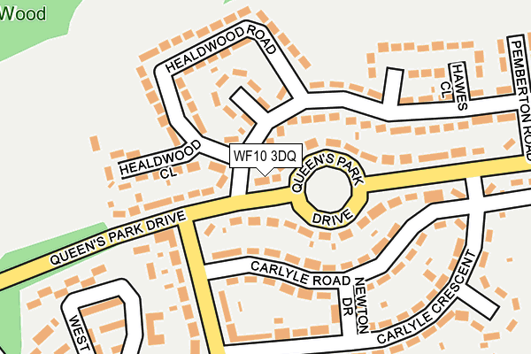 WF10 3DQ map - OS OpenMap – Local (Ordnance Survey)
